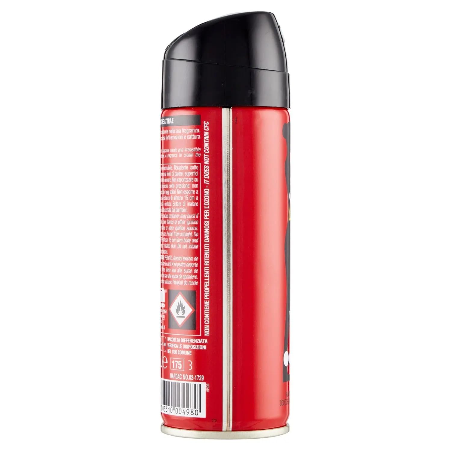 12x Intesa Deodorante Sex Unisex Ambra d'Arabia - Deodorant Deo Spray 125ml + Beni Culinari Kostenloser Schlüsselanhänger