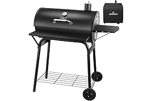 DNKMOR 30-inch Charcoal Barbecue Barrel Grill