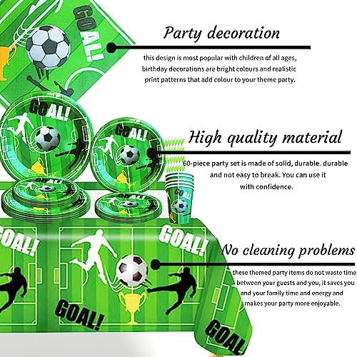 51 Pezzi Forniture per Feste di Calcio Set, Kit