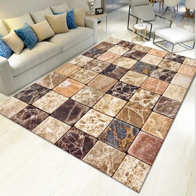 Western Style Carpets for Bedroom Large Living Room Decoration Teenager Home Carpet Non Slip Rugs Sofa Coffee Table Area Rug Mat (NN9)