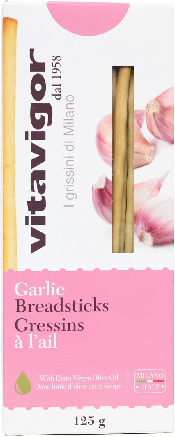 Vitavigor Garlic Breadsticks, 125 Grams Amazon.ca Grocery & Gourmet Food