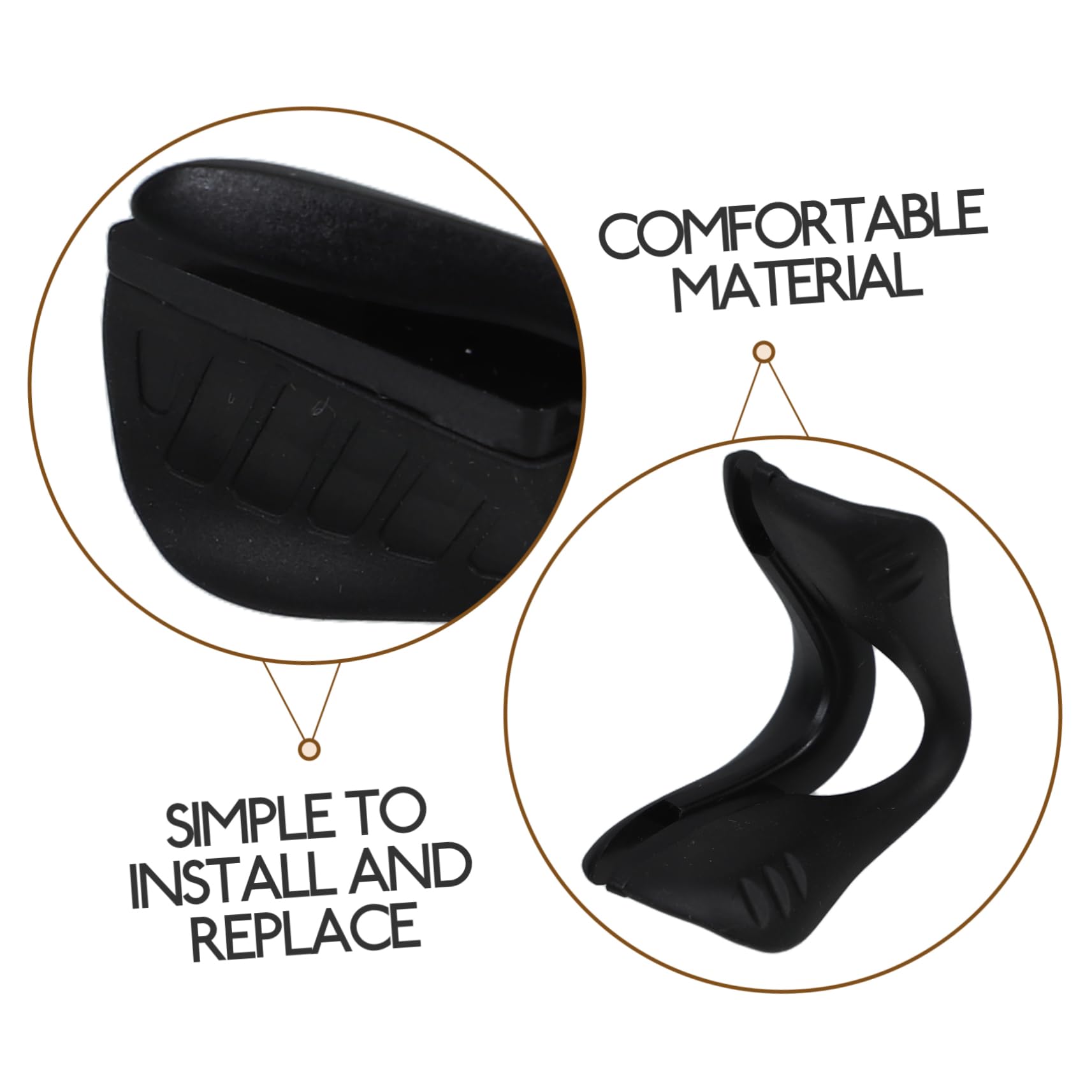 Ipetboom 5 Uds Gafas De Sol Almohadillas Para La Nariz Espaciadores Gafas Gafas De Sol Almohadillas Para La Nariz Gafas De Repuesto Tornillos Kit De Reparación Cinta Para La Nariz Kit De