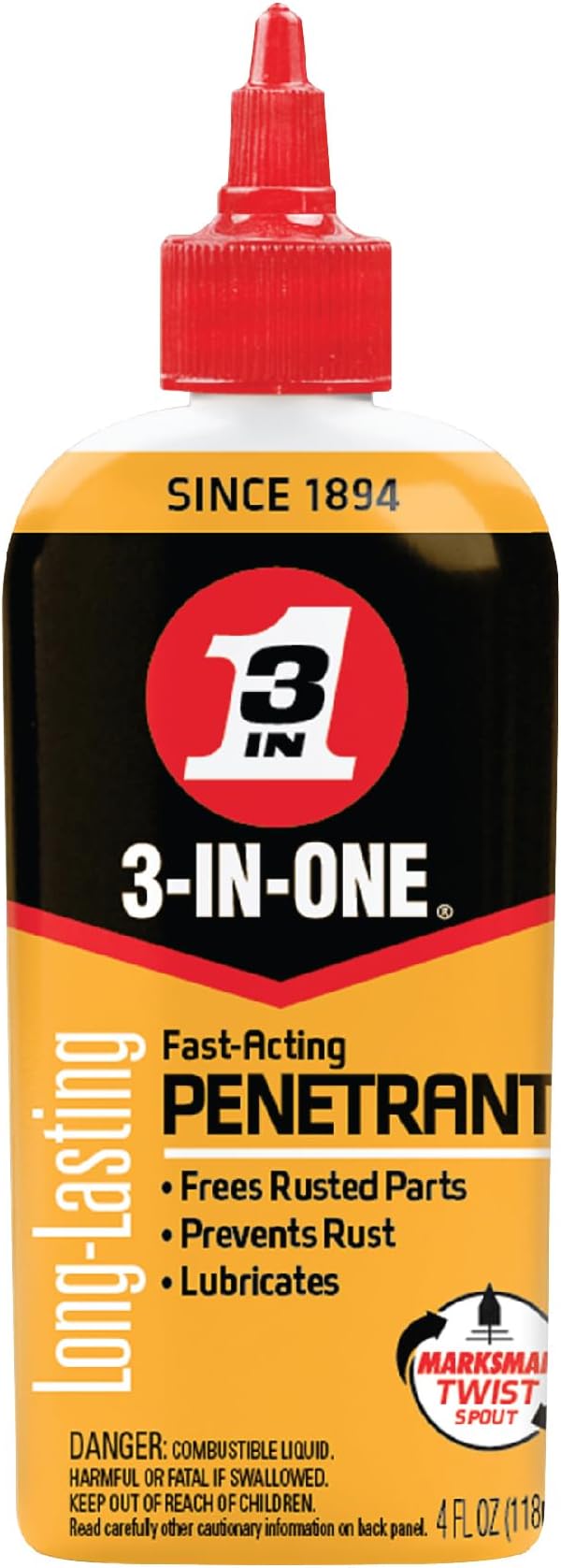 Fast-Acting Penetrant Drip Oil, 4 OZ