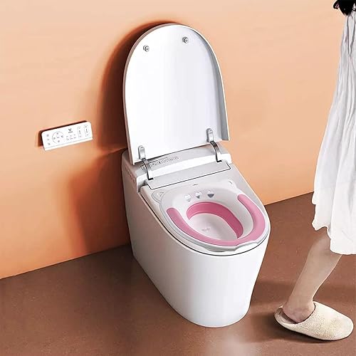 Miniatura 2 de Inodoro de baño, bidé de inodoro, lavabo de remojo inferior, bañera de remojo plegable, lavabo de cuidado prenatal, baño de agua tibia, bañera de