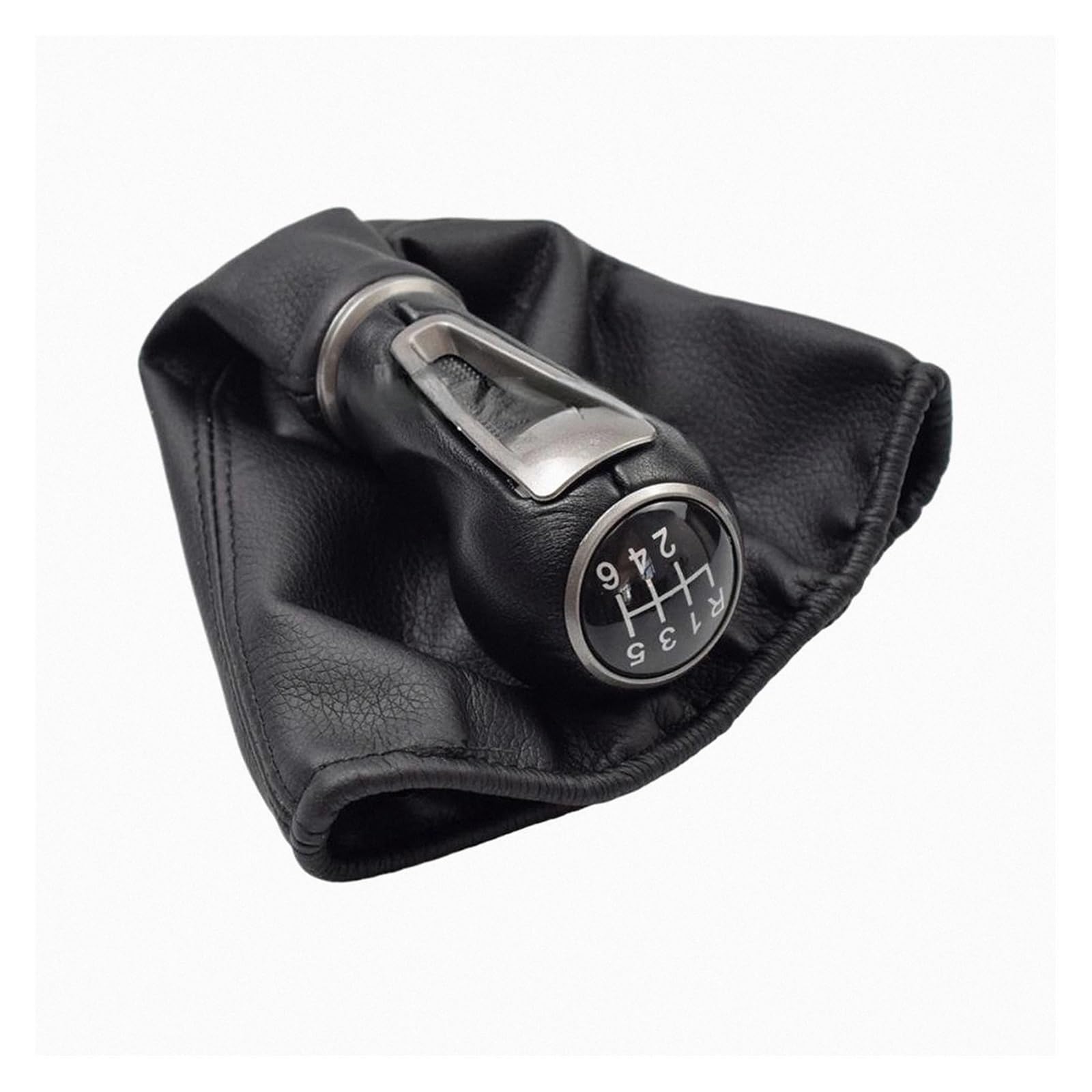 JSYALMSLW for SEAT Ibiza IV Sporty Gear Stick Knob Leather/ABS