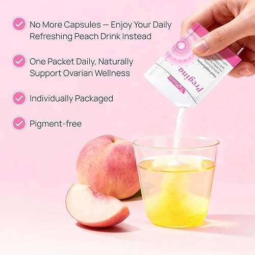 Miniatura 7 de Gynable Pregina Myo-Inositol & D-Chiro Inositol Suplemento para mujeres, salud ovárica para SOP y fertilidad, ácido fólico patentado, equilibrio