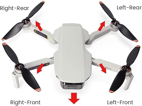 Miniatura 7 de DJI Mavic Mini 2 Brazo Shell Sin Motor Reemplazo Brazos Cubierta para DJI Mini 2Mini SE Accesorios Piezas de Reparación, Adecuado para el Caso Que