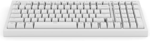 Hawk Gaming HK210 Membrane Rainbow Type C Wired Full Turkish Gaming Keyboard (White)