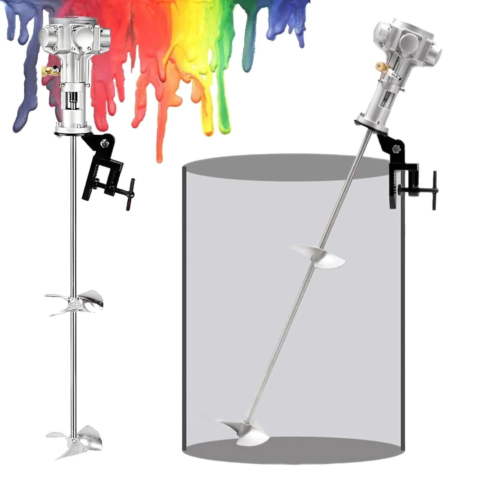 Agitateur d'air 1/2 HP à haute efficacité pour machine de mélange de peinture