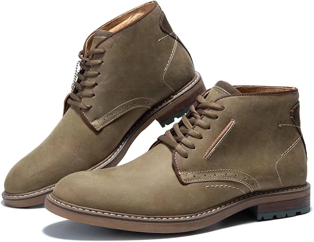  | Chukka Boots Fashion and Comfort Casual Oxfords Ankle Lace Up Boot | Chukka