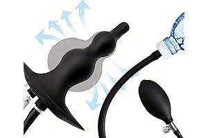 2 in 1 Inflatable Enema Pump, Anal Plug, Dilator