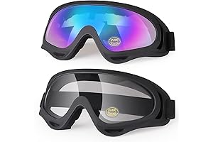 4 Wheeler Goggles for Adults, Premium Protection Off-Road