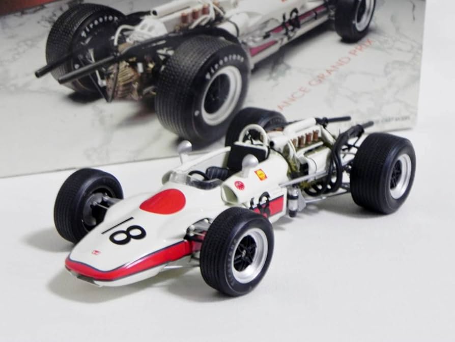 Amazon.co.jp: エブロ 1/20 ミニカー RA302 F1 1968 フランスGP