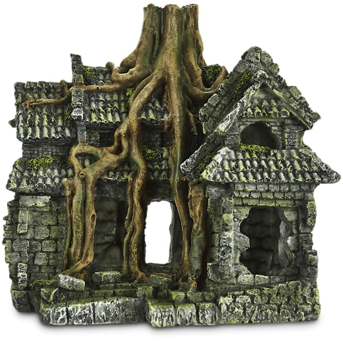 Imagitarium Resin Underwater Temple Aquarium Decor