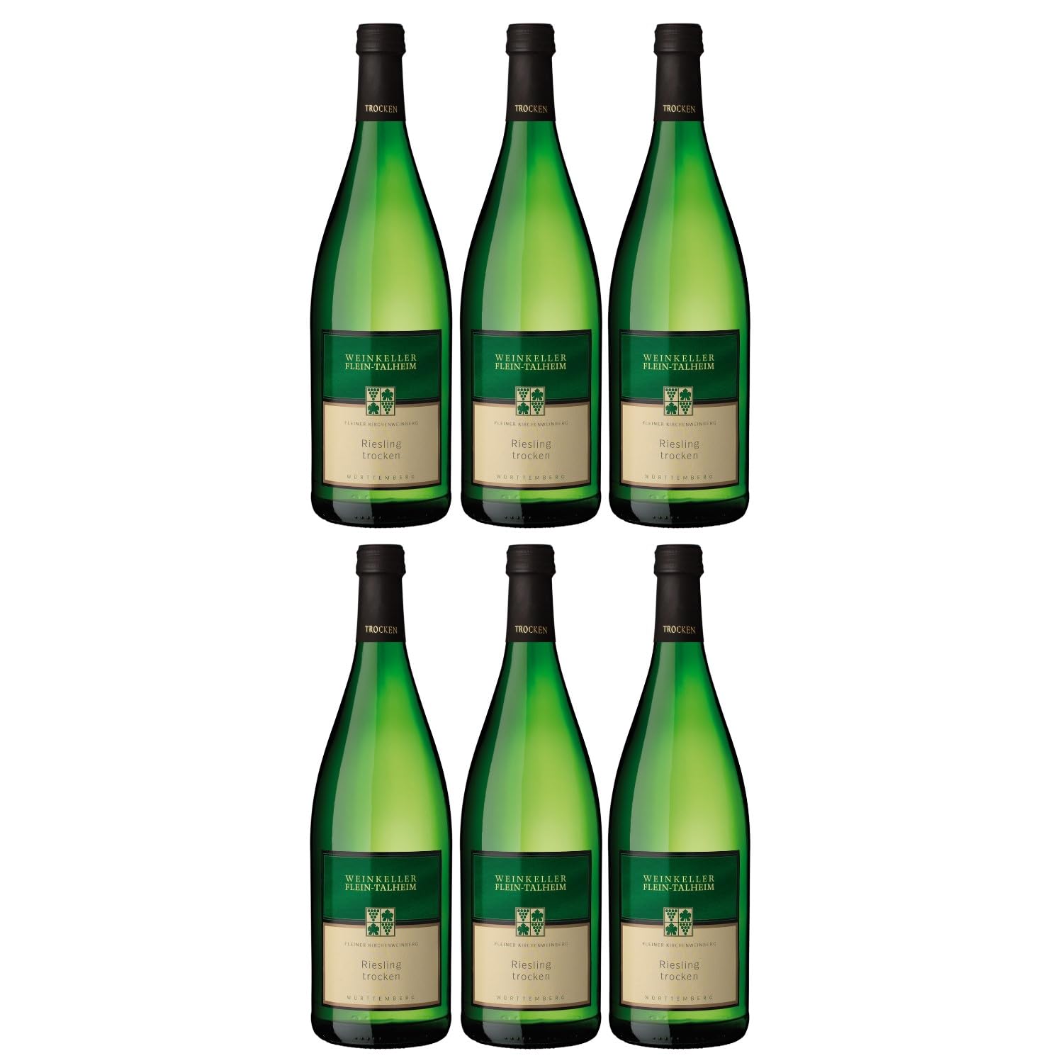 Fleiner Kirchenweinberg Riesling Weiß trocken Deutschland inkl. FeinWert E-Book (6 x 1l)