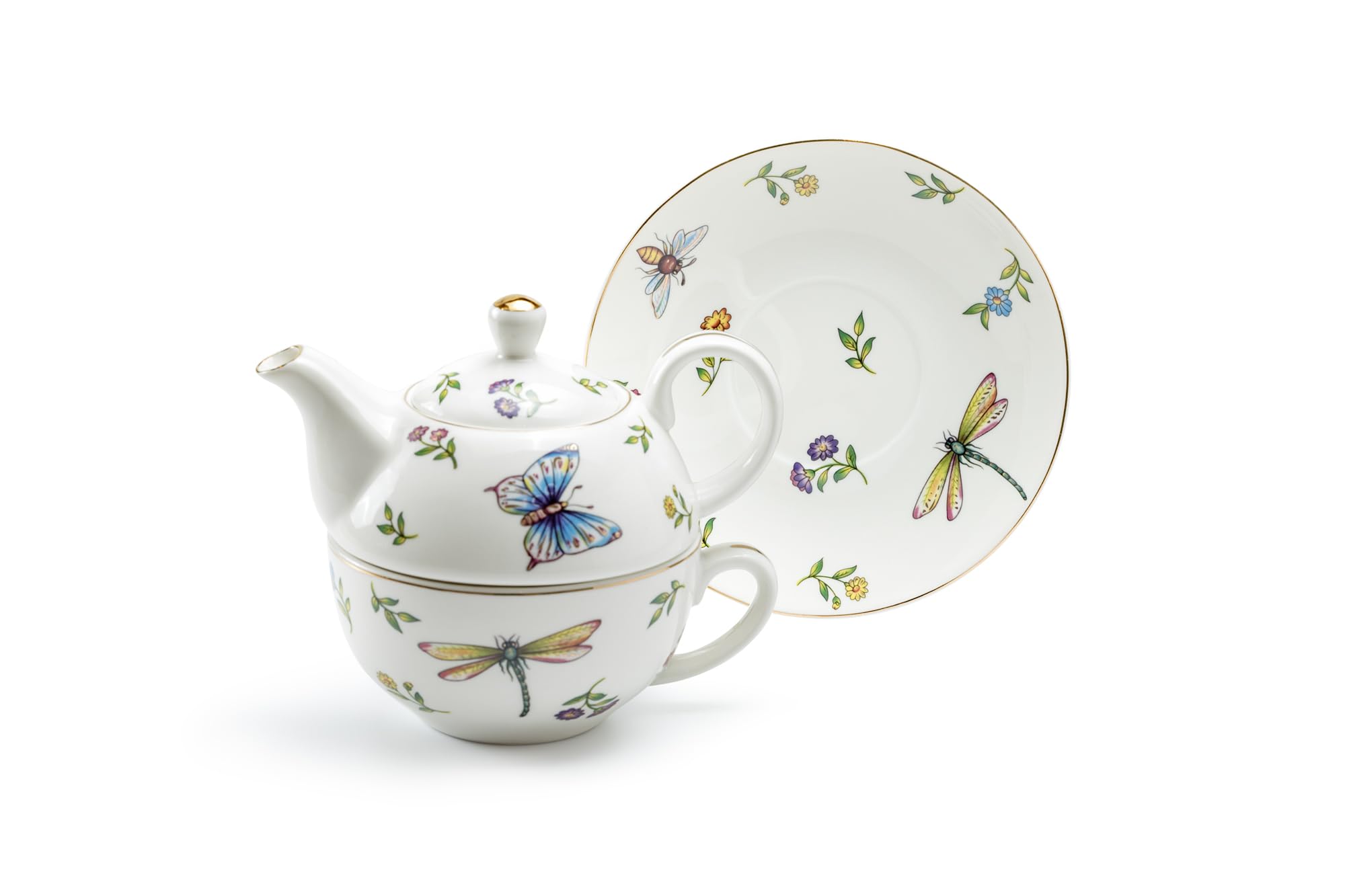 Amazon.com | Gracie China Shop Grace Teaware Summer Garden