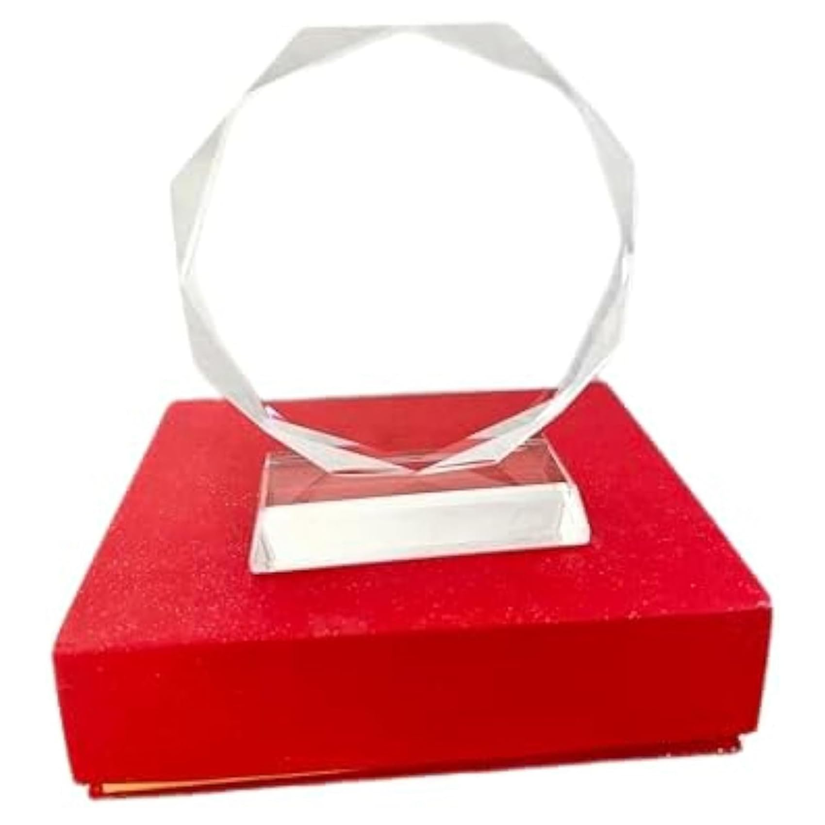 5X Trofeo de Cristal Trofeo de Cristal en Medalla Temporada de Graduación Adornos Conmemorativos Premios de la Empresa