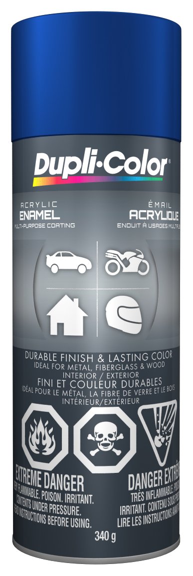 Dupli-Color CDA169207 Acrylic Enamel, Crystal Clear, 12 Ounce, 1 (Non-Carb Compliant) — view 8