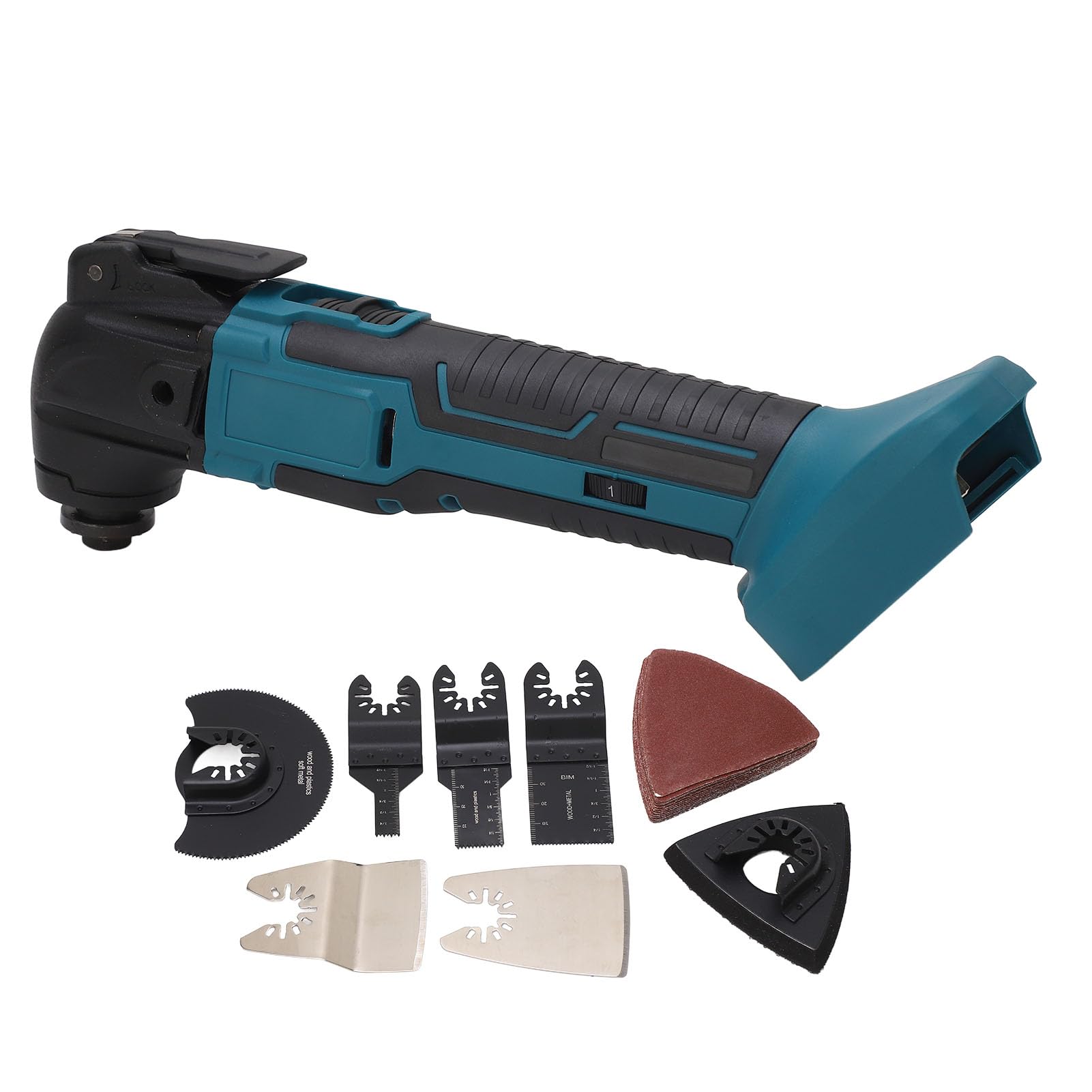 Haofy Sierra Multiherramienta Oscilante Versátil con 6 Configuraciones de Velocidad para Baterías BL1830 BL1840, ángulo de Ajustable para Artesanos Profesionales