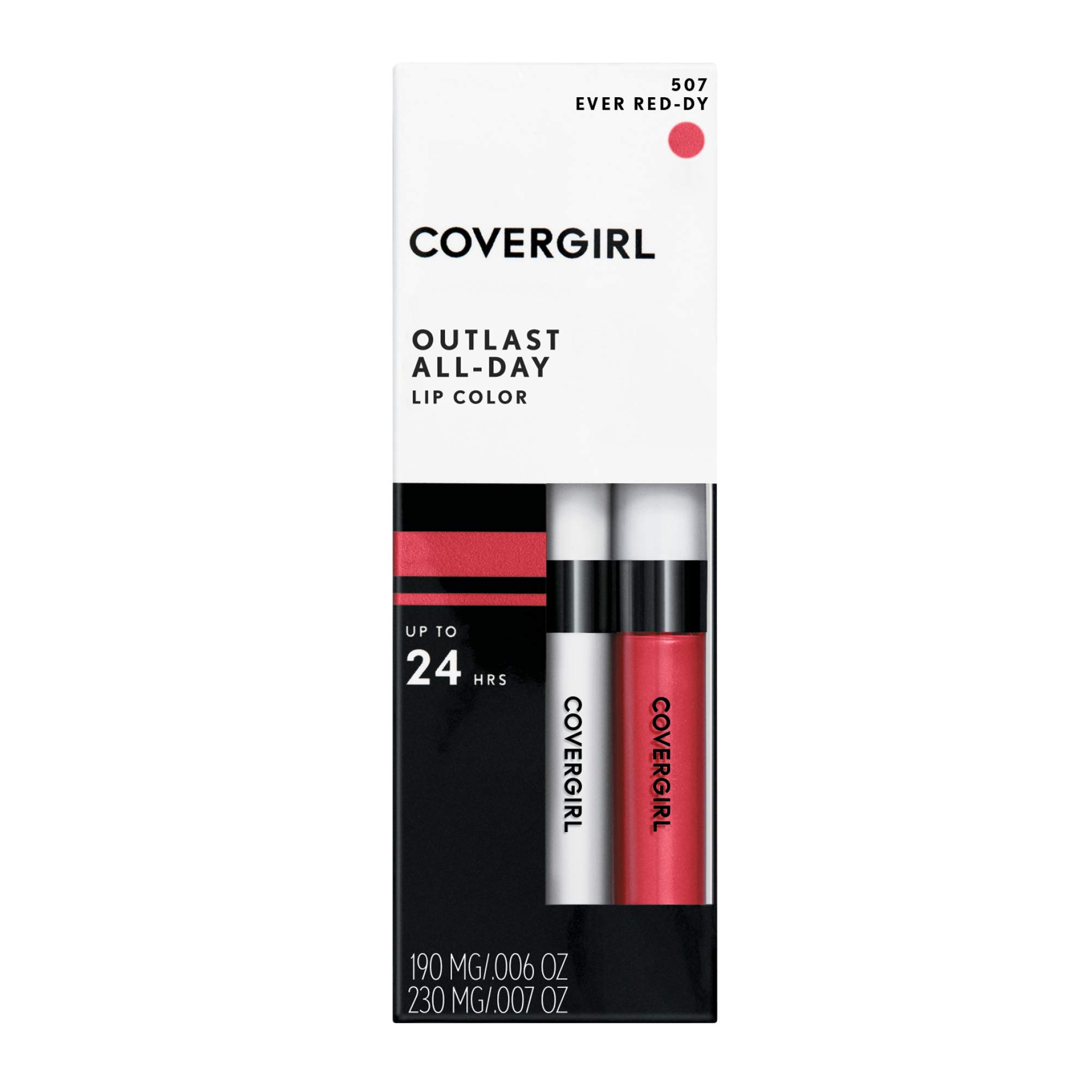 COVERGIRL Outlast Lipcolor Ever Red-Dy 507 0.06 Fl Oz by COVERGIRL
