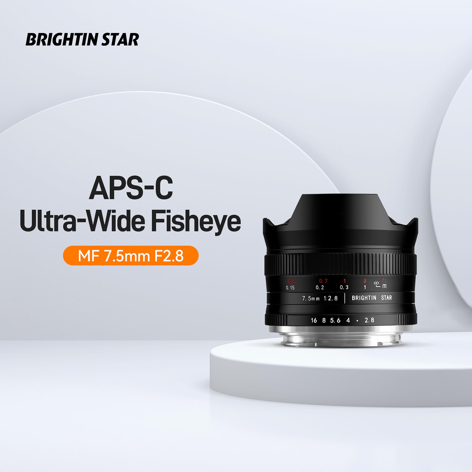 Amazon.co.jp: ブライティン スター (Brightin Star) 魚眼レンズ MF
