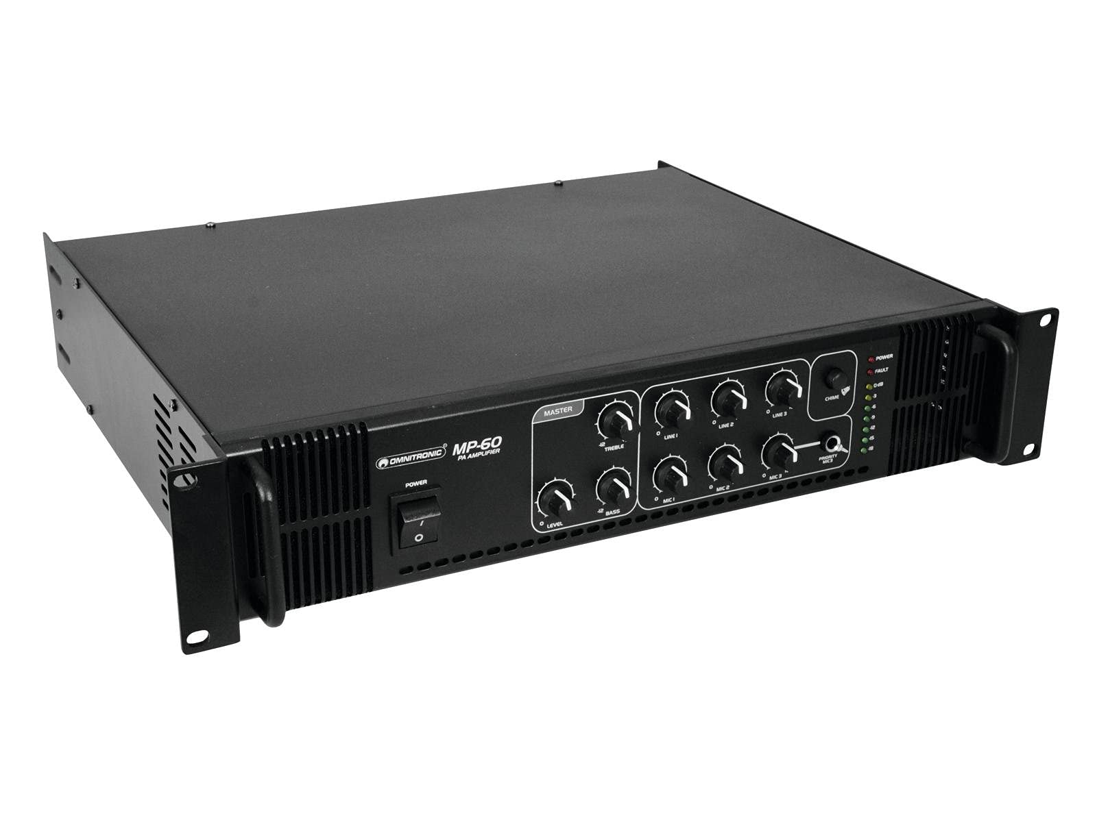 OMNITRONIC MP-60 ELA-Mischverstärker, 60 Watt