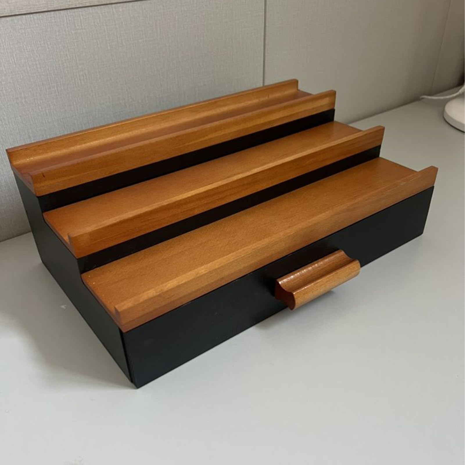 Organizer per profumi, elegante espositore, facile accesso, design compatto, accessorio per riporre foglie, mangiatori, raccoglitori, gulper, parti di ricambio 31 x 21 x 10 cm