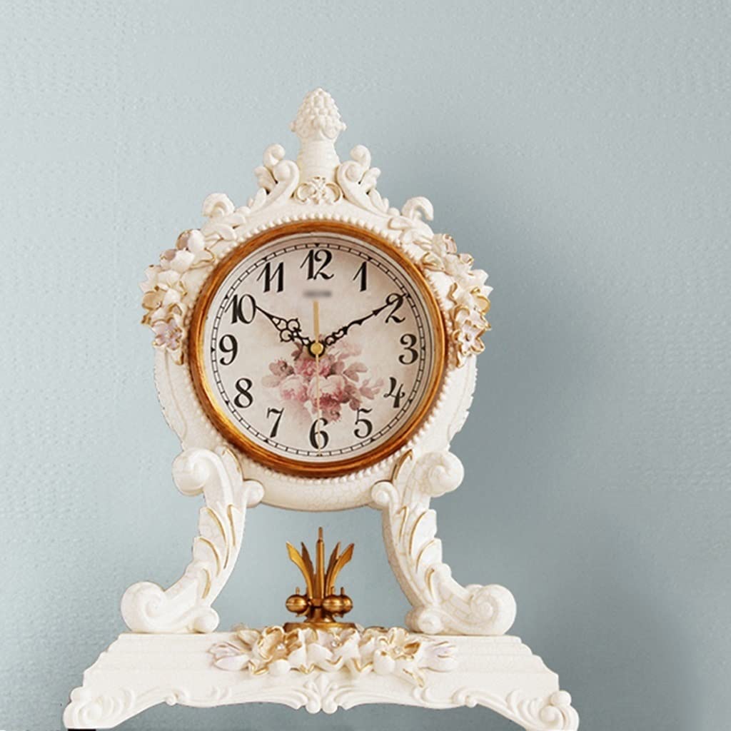 Reloj sentado retro JFDBGU con esfera de alta visibilidad para escritorio