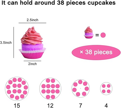 Miniatura 5 de YestBuy - Soporte para cupcakes (345)