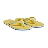 Dunes- Women's Boat Safe Waterproof Rubber Flip Flops- Size 11- Canary Yellow