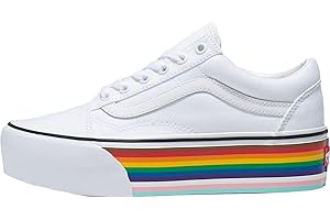 Vans Rainbow Checkerboard Stackform Shoes: A Vibrant Expression of Style