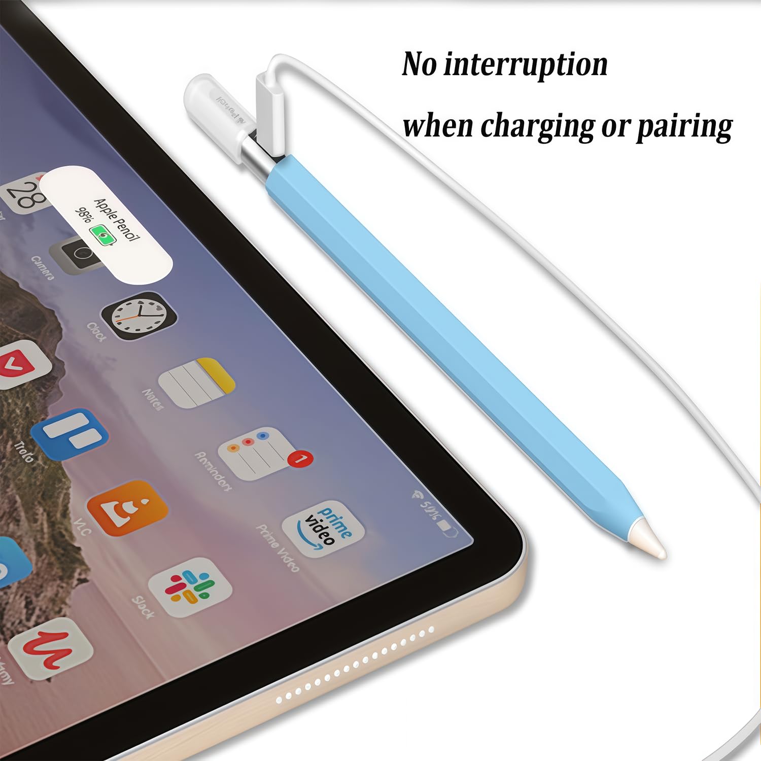 siduater Silicone Case for Apple Pencil (USB-C), Ultra Light Pen