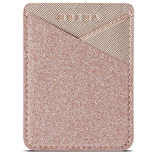 Card Holder for Back of Phone, Cell Phone Credit Wallet Pocket Stick on iPhone