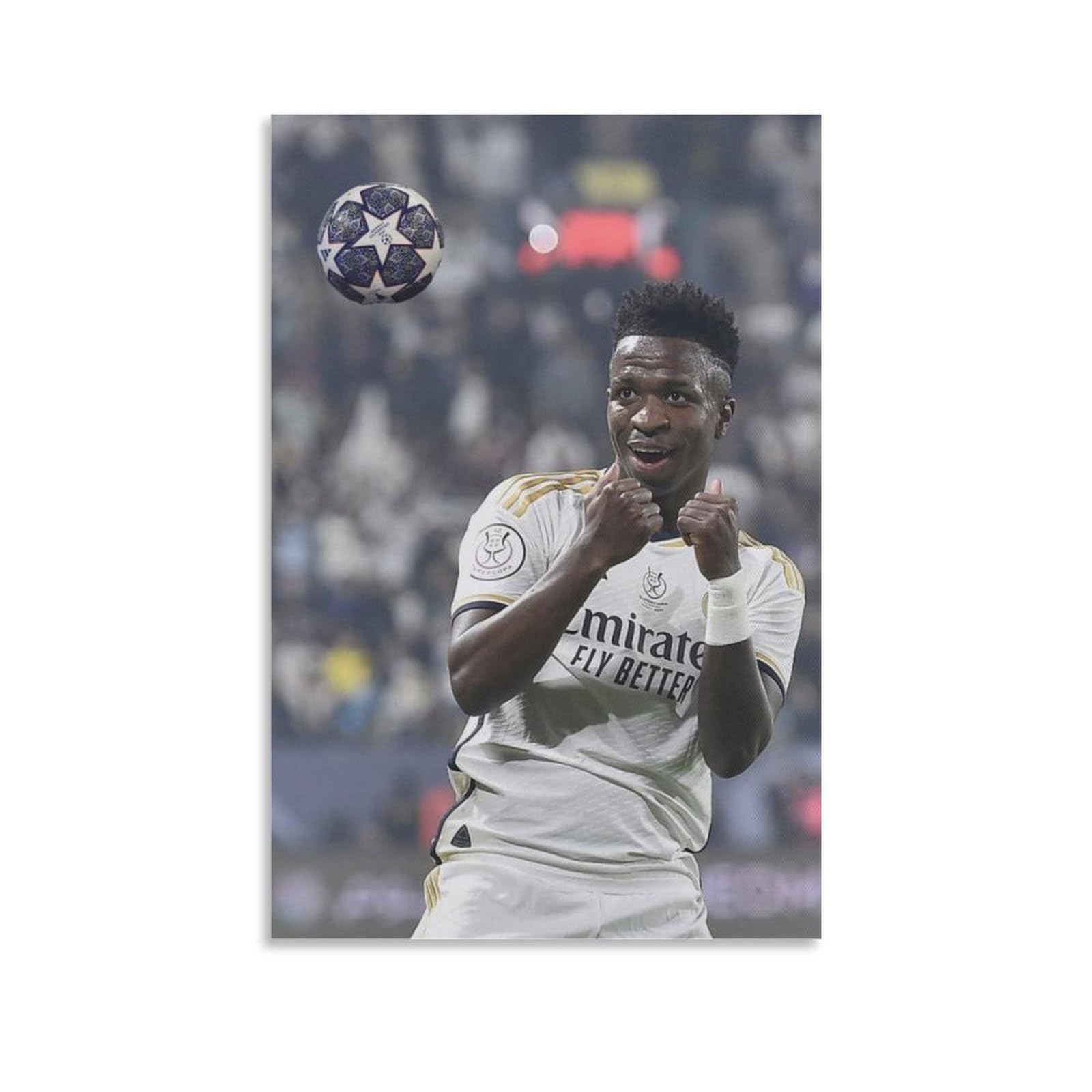 ASUIU Vinicius Jr Canvas Poster Artworks Canvas Poster Wall Art Prints Home Modern Decor 20x30inch(50x75cm)
