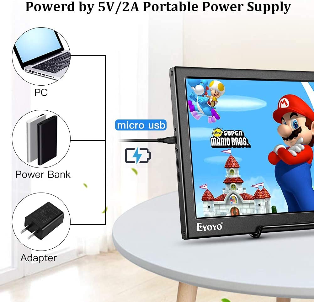 Amazon.co.jp: ポータブルモニター Eyoyo モバイルモニター 13.3インチ
