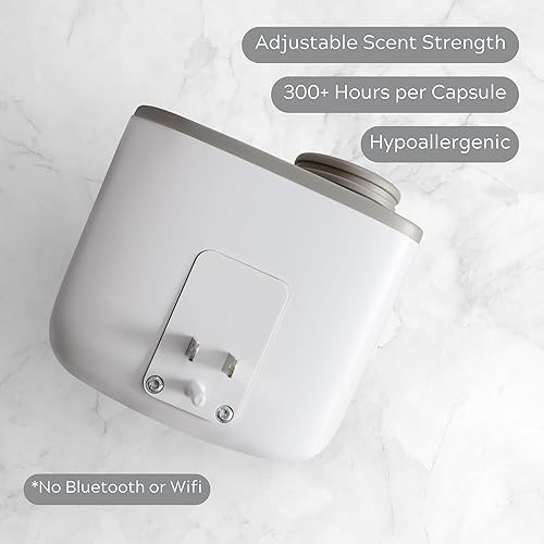 Miniatura 2 de Borgata Juego de mini difusor de habitación, difusor de enchufe de pared, aroma de hotel de lujo, ambientador sin agua, sándalo y almizcle, aroma