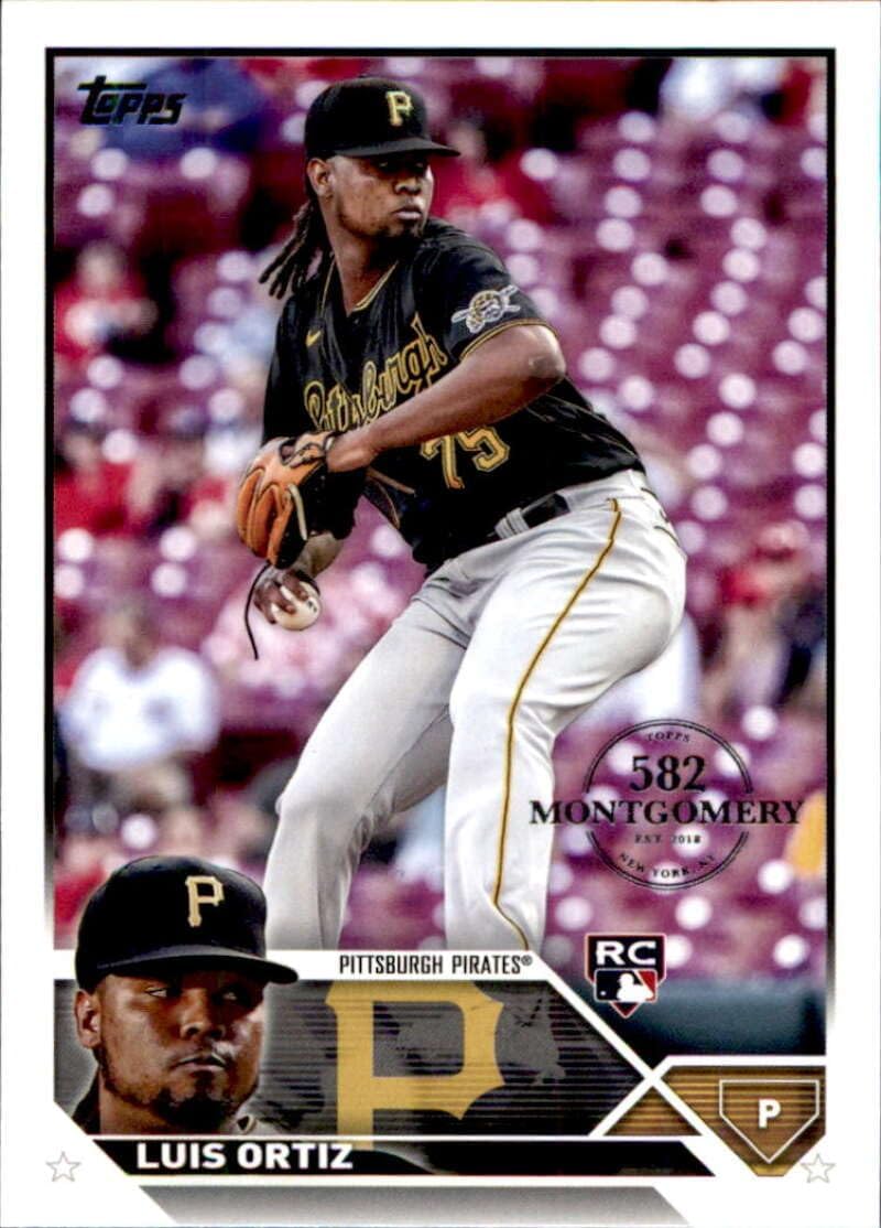 2023 Topps 582 Montgomery Club 582 Luis Ortiz Pittsburgh