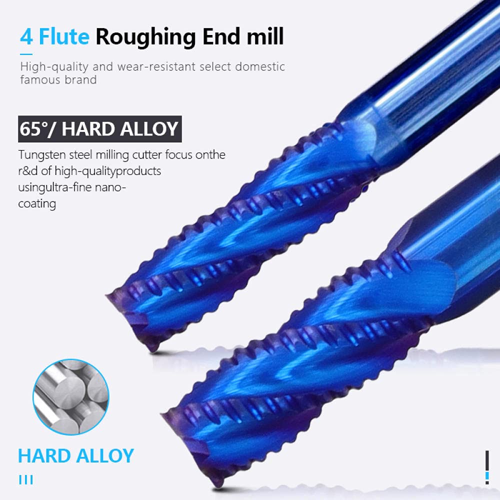 2 Frese A Spirale In Metallo Duro - Diametro 4mm, 3 Taglienti, Per Legno E CNC - Foto 4