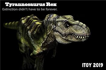 Amazon | ITOY 1:35スケール グリーン ティラノサウルス