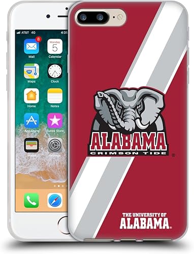 Miniatura 249 de Head Case Designs Funda de gel con logotipo oficial de la Universidad de Alabama UA [protección de grado militar] compatible con Apple iPhone 11