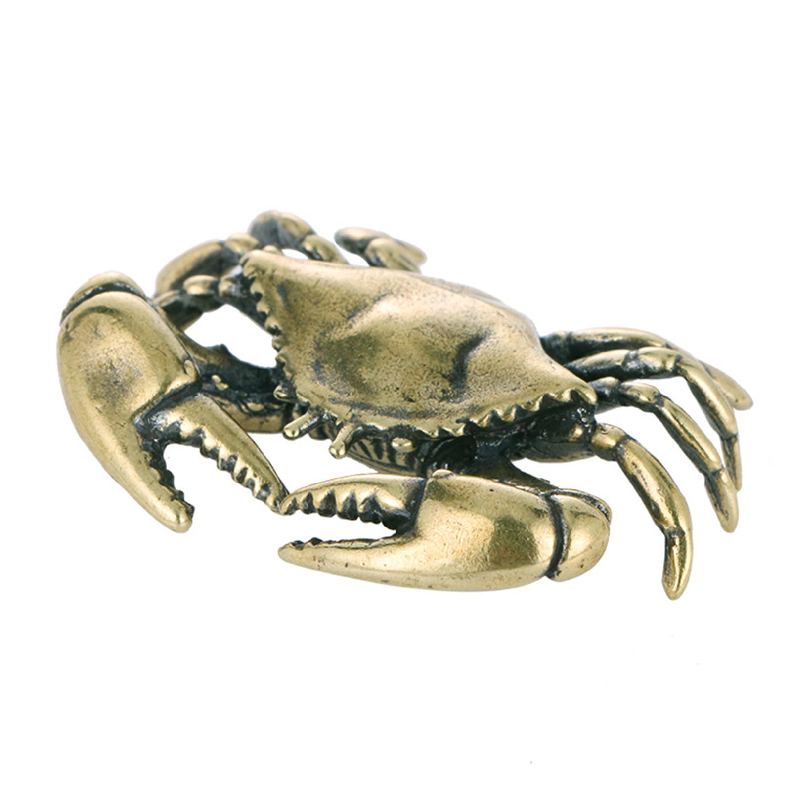 kmgfsd Brass Animal Sculpture, Realistic Detailing Animal Statue for Collectors and Decoration Enthusiasts Accessories Handcraft Brass Sculpture