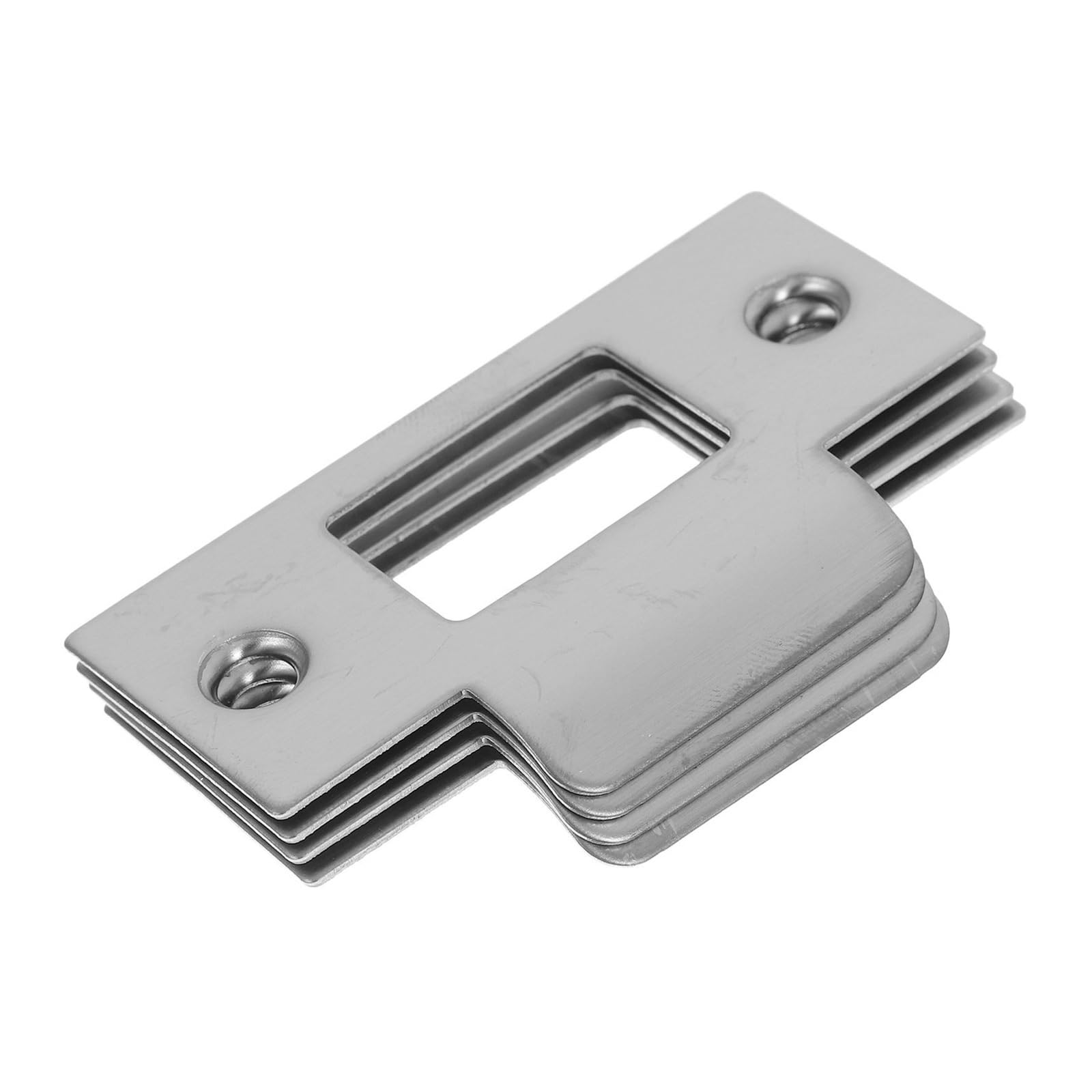 Gentryroo One Color Stainless Steel Strike Plate Latch Strike Door Reinforcement Plate