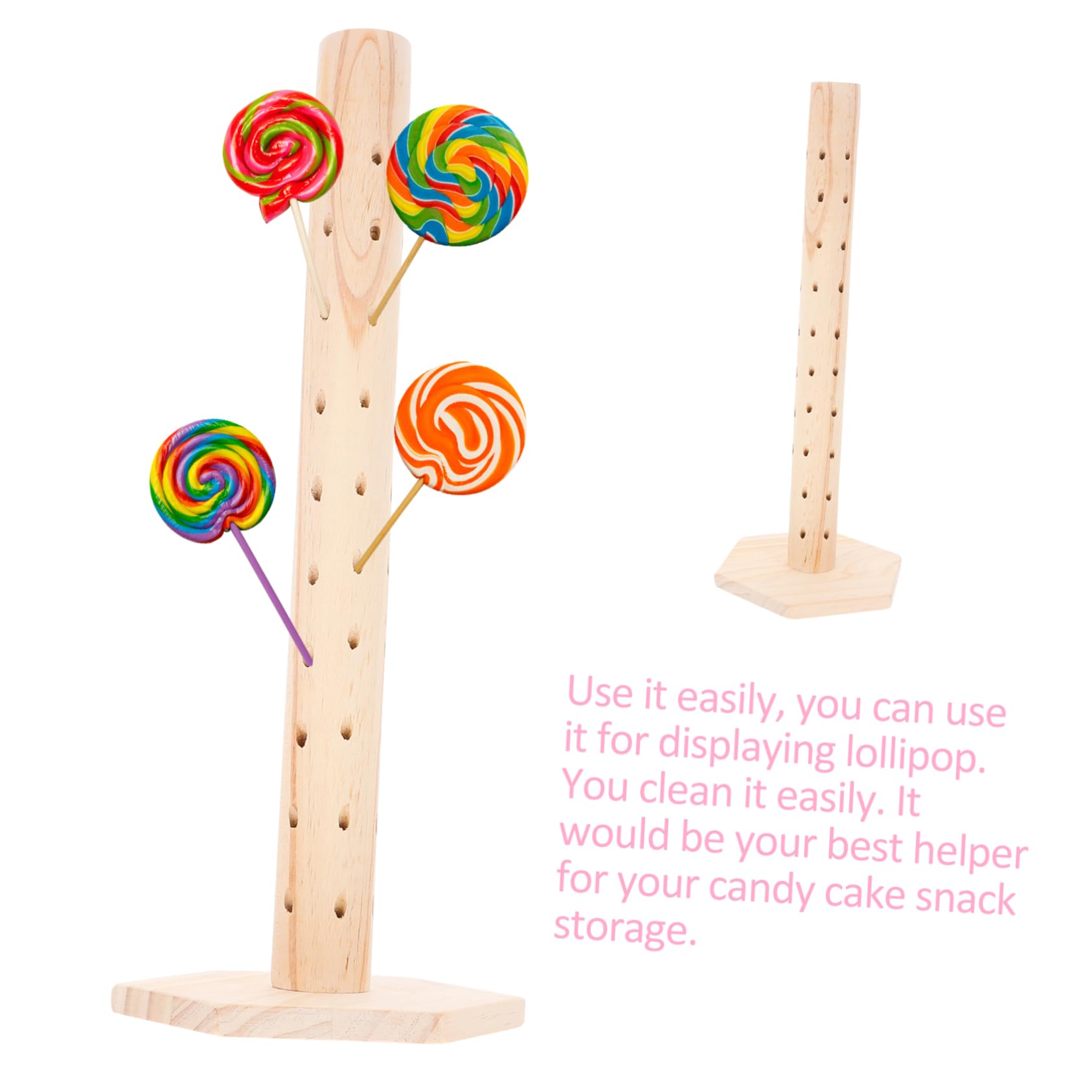 SOLUSTRE 4sätze Lutscher Stabiler Lollipop Display Stand Für Desserts Für Partys Und Veranstaltungen Rundloch-design Für Mehrere Stiele Sichere Und Zuverlässige Aufbewahrung
