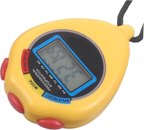 Miniatura 6 de BESPORTBLE 2pcs Running Fitness Stopwatch Portable Digital Sports Stopwatch Large Display for Workout