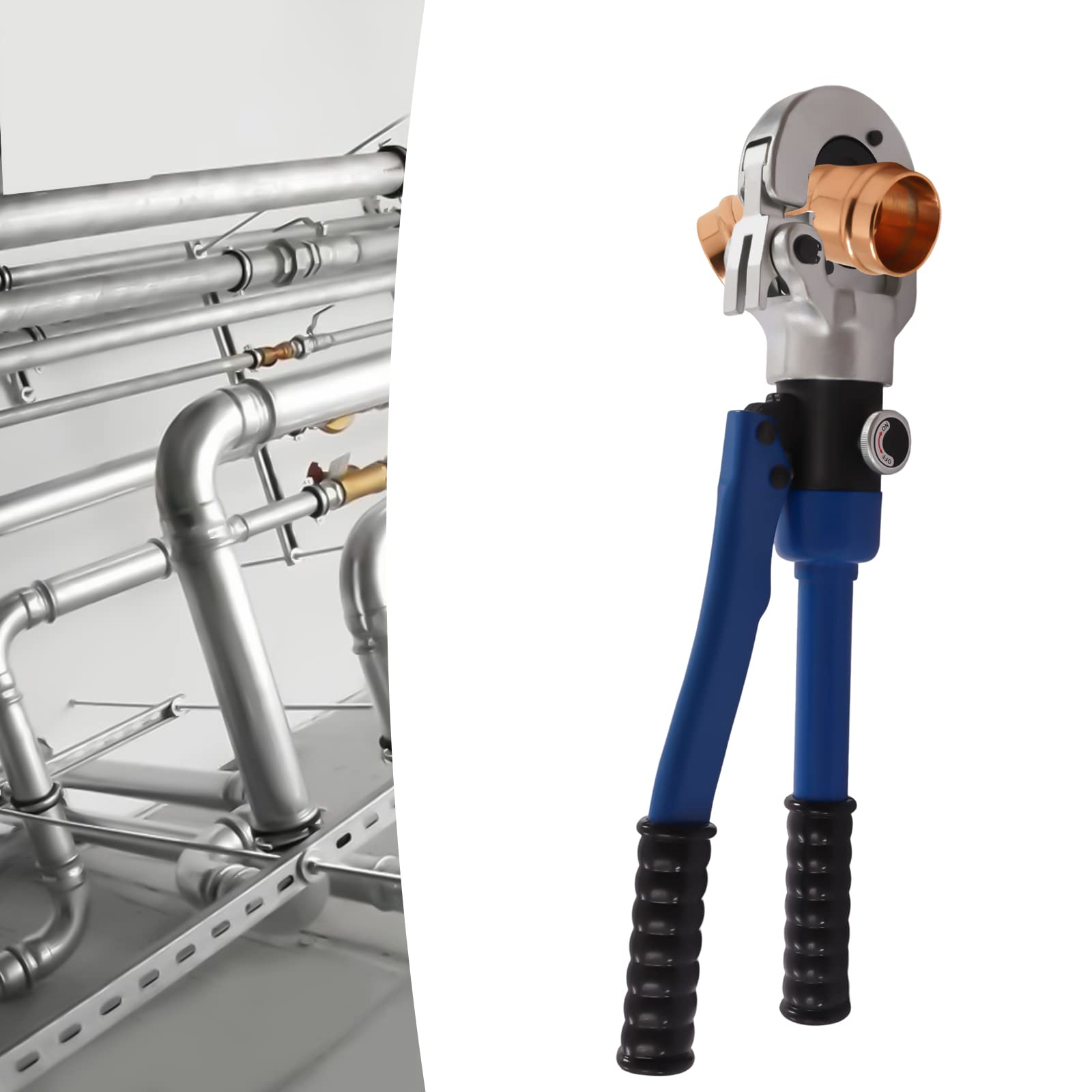 Crimpatrice Idraulica Milwaukee HCCT60 One-Key 60kN Per Connettori Quadrati 300mm In Kit P 23525 - Foto 8