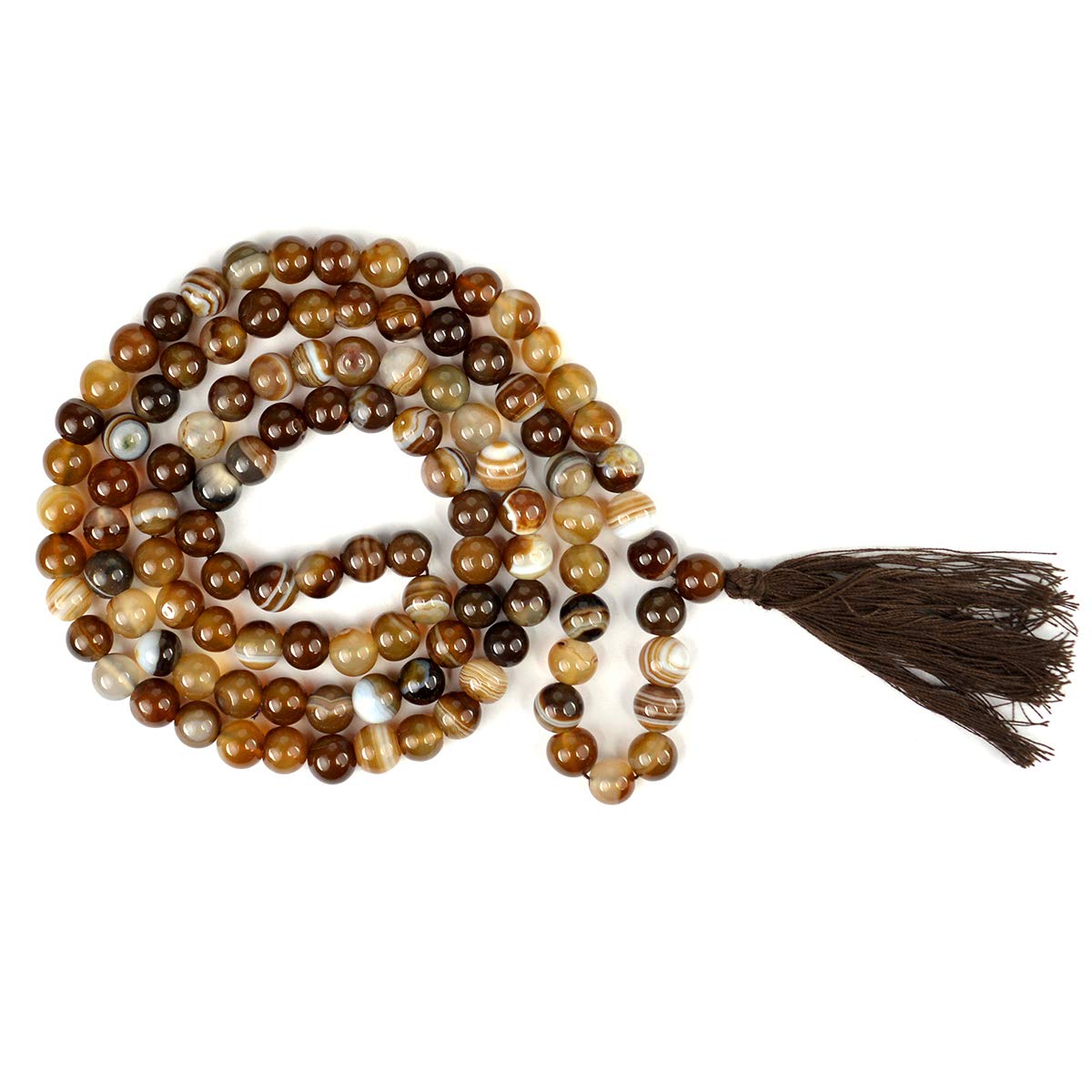 Reiki Crystal Products Brown Sulemani Hakik Mala Natural Crystal Stone 8 mm 108 Round Bead Jap Mala for Unisex (B08WBYXKDB) Amazon Price History, Amazon Price Tracker