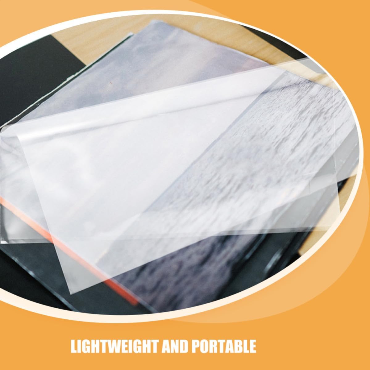 Vinyl Record Outer Sleeves 24pcs Plastic Covers for Album Storage | White, Lightweight Tear-resistant Waterproof Bag, Portable for Photos and Other Items at Parties