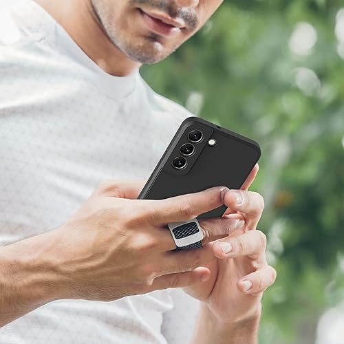 Miniatura 7 de Paquete de 2 Funda para Samsung Galaxy S22, elegante funda protectora de cuerpo completo de silicona líquida delgada para Samsung Galaxy S22 5G de