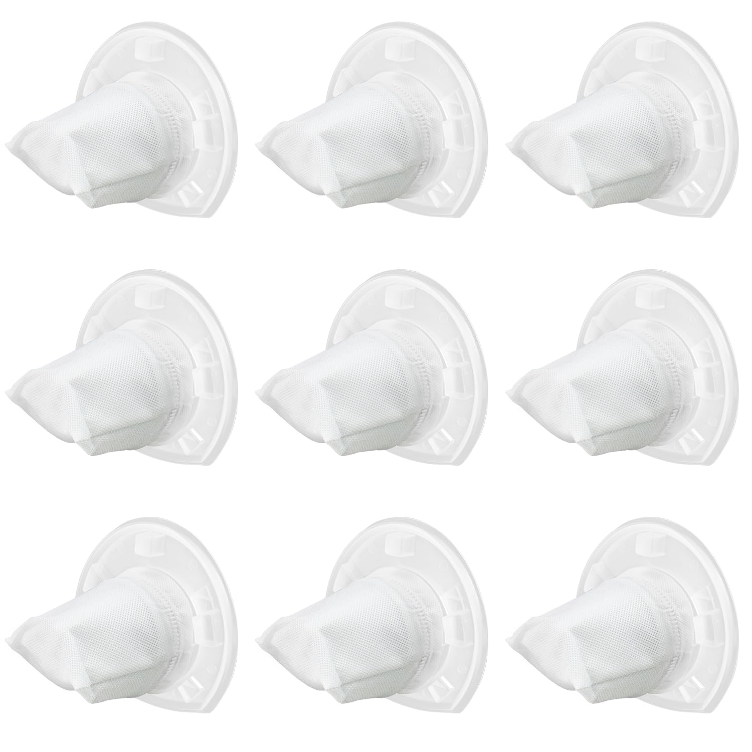 9 Pack Filter Replacement for Black and Decker Cordless Handheld Vacuum - VF110 Dustbuster Filters, Lightweight and Easy-to-Replace, 90558113-01