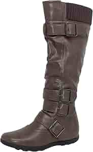 Amazon.com | Generation Y Women's Knee High Mid Calf Flats